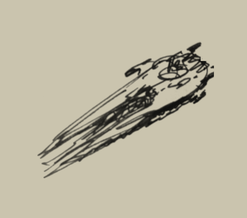Long Nose Sketch.